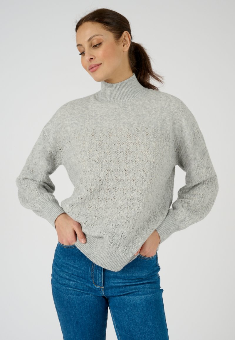 Damart MÉLANGE - Pullover - gris chiné