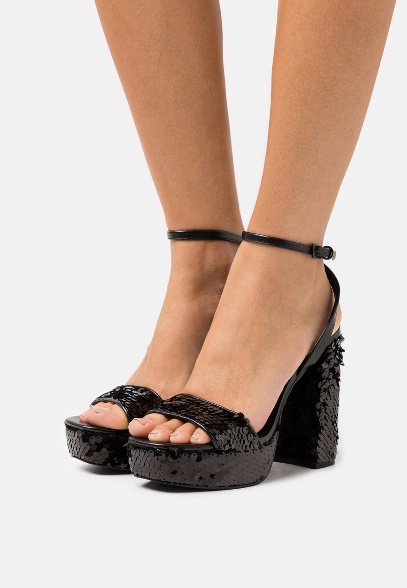 Steve Madden LESSA Platform sandals black Zalando.co.uk
