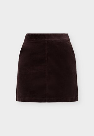 Marc O'Polo DENIM, WOVEN SKIRTS, CORDUROY - A-Linien-Rock - espresso brown