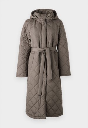 VILA VIKANTE QUILTED COAT - Wintermantel - brown