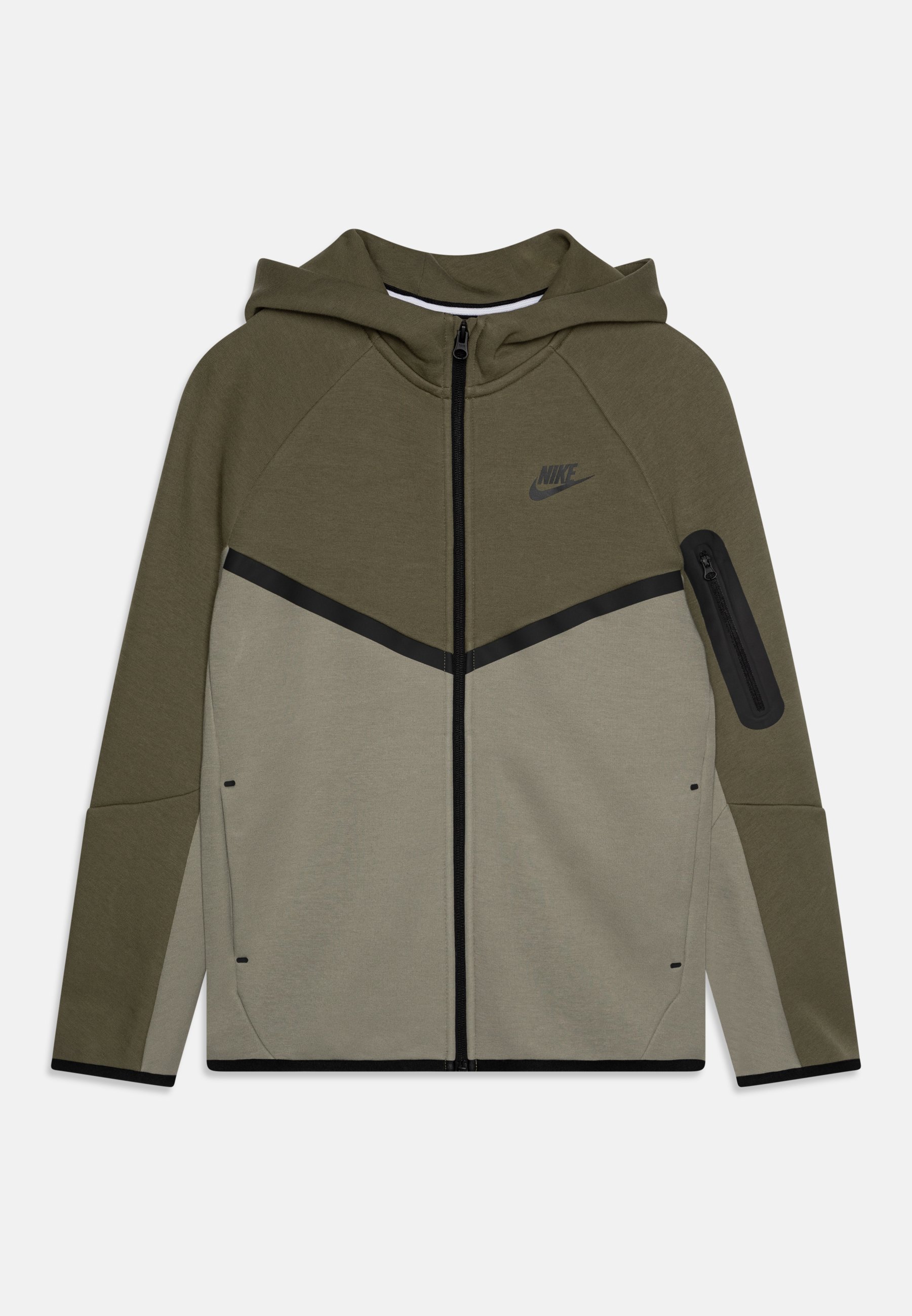 Nike Sportswear UNISEX - Zip-up sweatshirt - light army