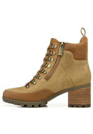 SPENCER - Plateaustiefelette - toffee wp nubuck