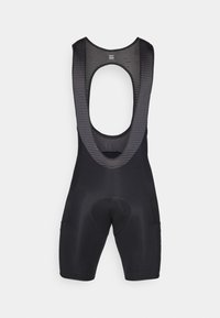 MENS BREVET CARGO BIB SHORTS - Cuissard à bretelles - black/white