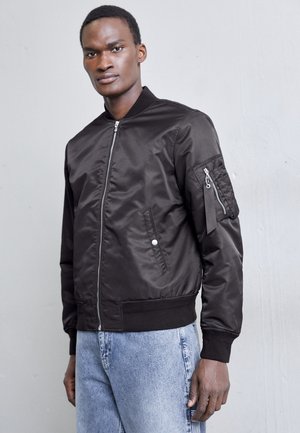 MANSTON - Blouson Bomber - black