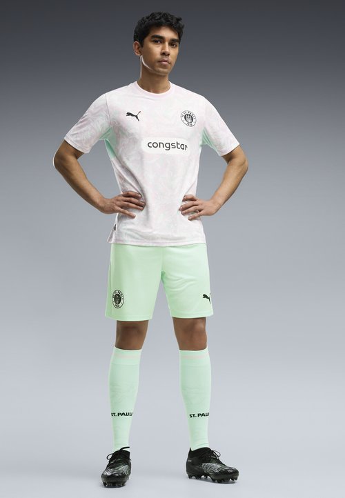 PUMA FC ST. PAULI 26/27 SHORTS - Pantalón corto de deporte - minty burst-pink lilac — foto 2