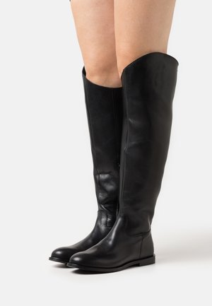 VMWEST BOOT - Over-the-knee boots - black
