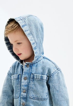 Next, HOODED - Veste en jean - mid blue