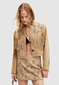 AllSaints CORINNA SHAI - Nahkatakki - tan brown