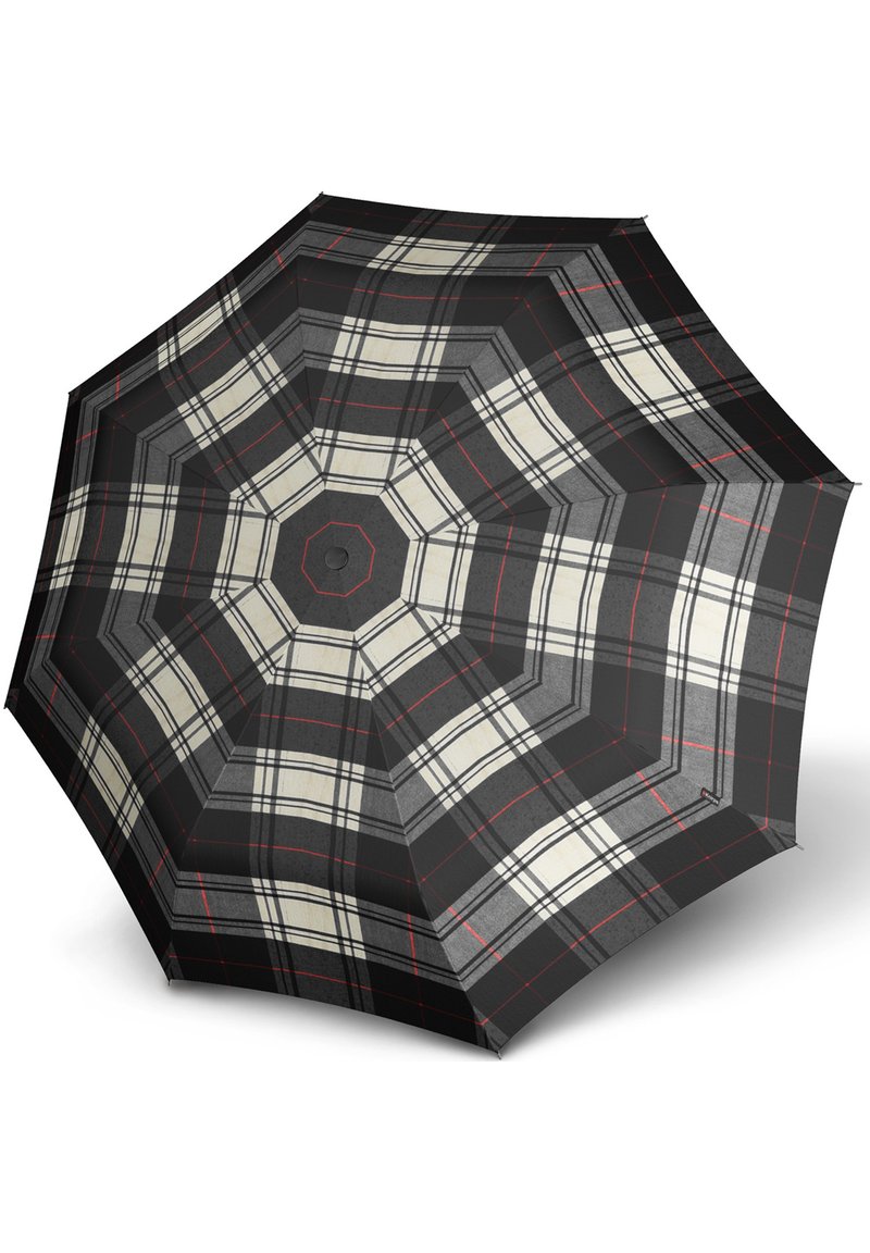 Esprit Stockschirm Long - Pink Karo Design Mit Automatik