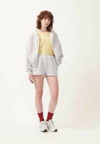 American Vintage KODYTOWN - Mikina so zipsom - polaire chine