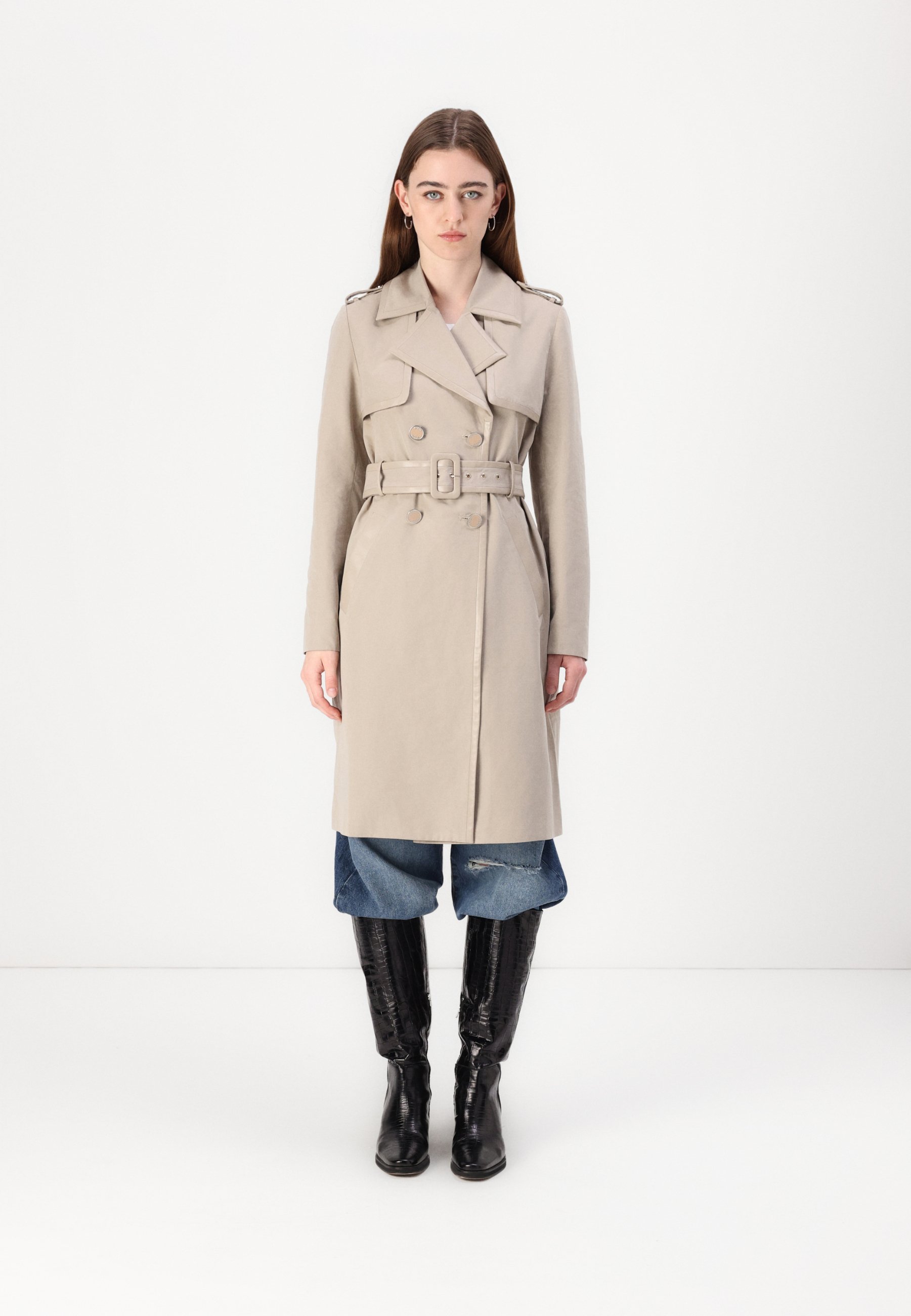 Guess Trenchcoat safari tan/beige Zalando