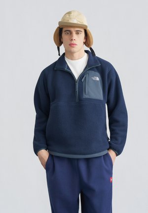 YUMIORI OFF PEAK ZIP - Sweat polaire - summit navy/granite grey