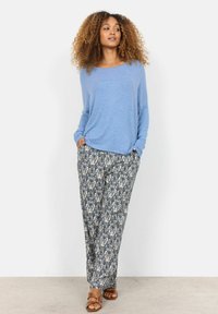 Soyaconcept SC-BIARA 1 - Langarmshirt - crystal blue melange