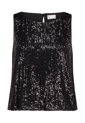 Vera Mont, VERA MONT IM GLITZER-LOOK PAILLETTEN-TOP - Débardeur - schwarz