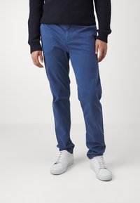 BOSS CHINO - Vászonnadrágok - navy