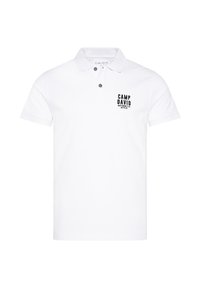 BASIC PIKEE-MIT LOGO-STICKEREI - Poloshirt - opticwhite
