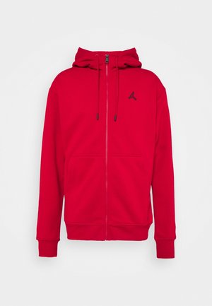 Mikina na zip - red