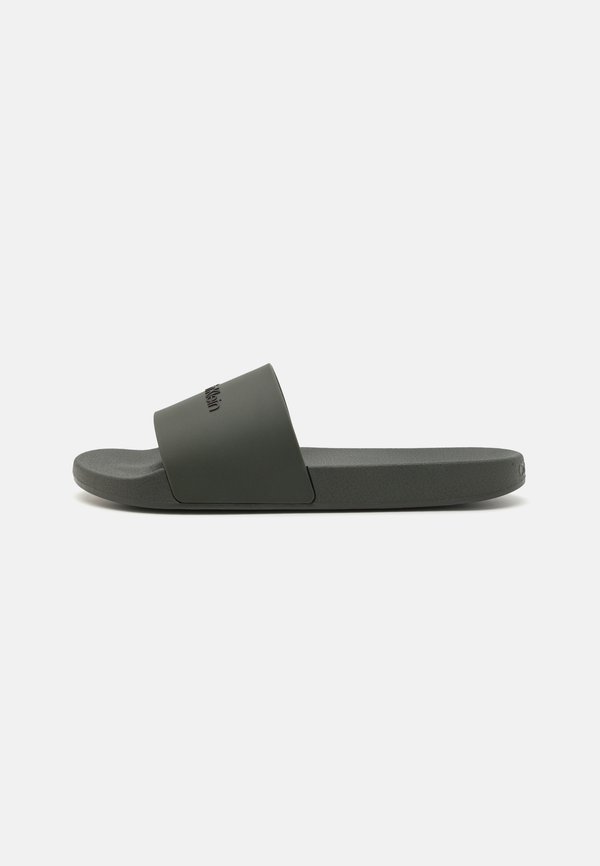 POOL SLIDE - Hausschuh - dark olive