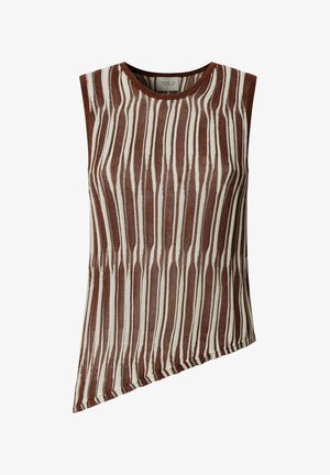 Pepe Jeans, PEPE JEANS CARDIGAN W11 AVA TOP - Top - earth brown
