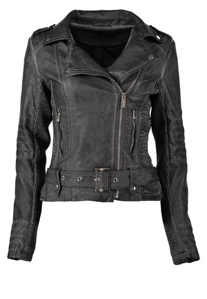 Kunstlederjacke - grey