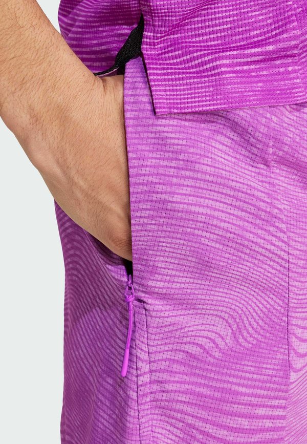 Sports shorts - preloved purple   purple burst4