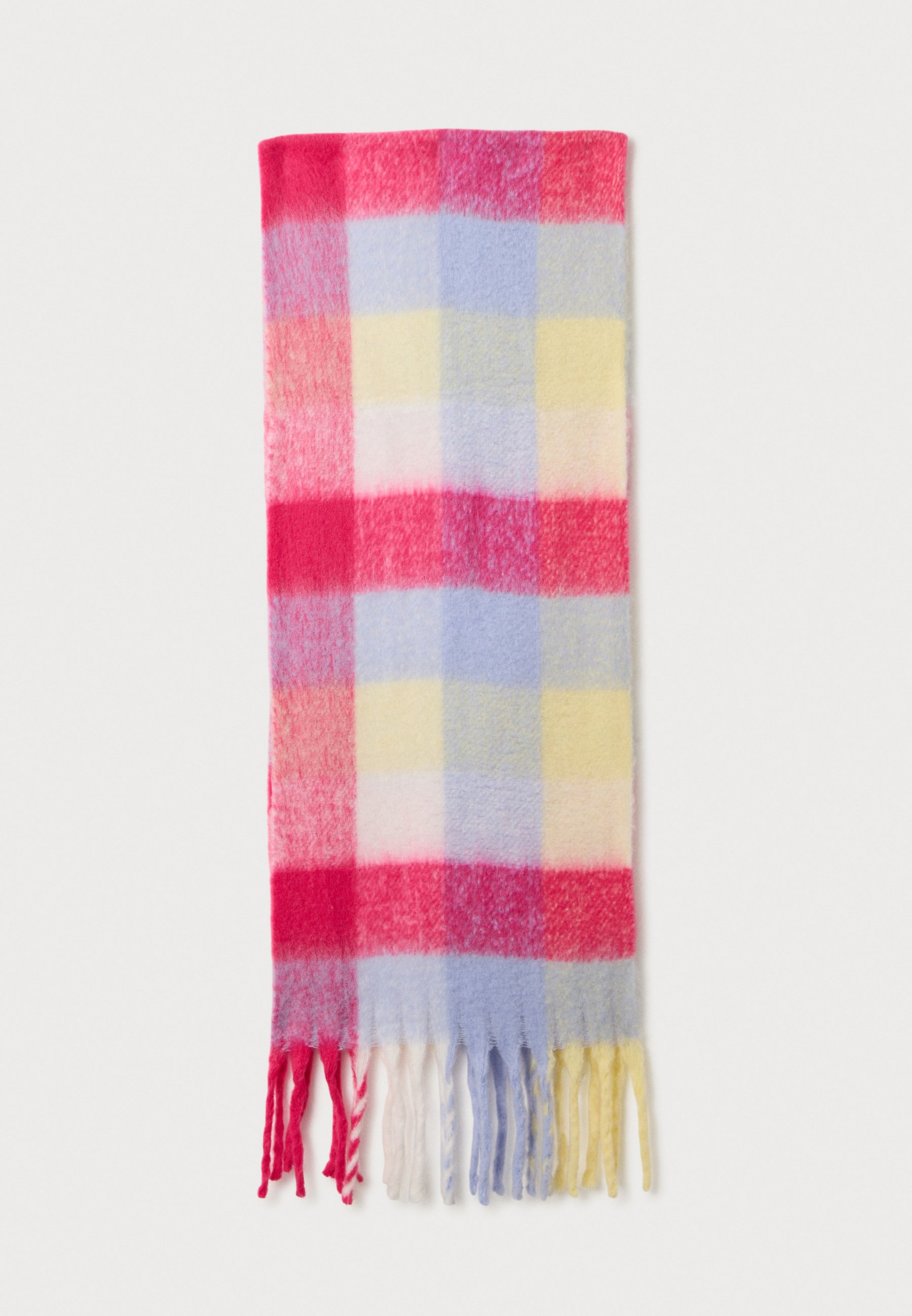PIECES Pcnorna Long Scarf Box Bc, Bianco anticato/AOP: Zebra, Taglia unica