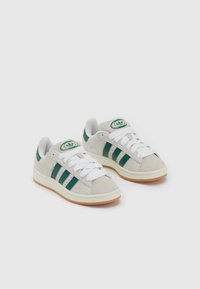 Adidas Originals Campus 00S - Trainers - Crystal White/Core Black/Off  White/Off-White - Zalando.Co.Uk