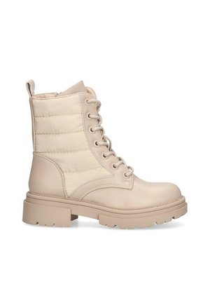 Botines con cordones - beige