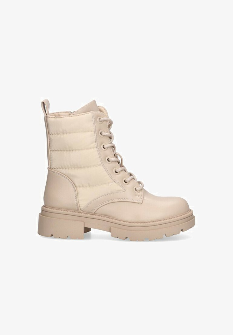 Luna Collection Botines con cordones - beige