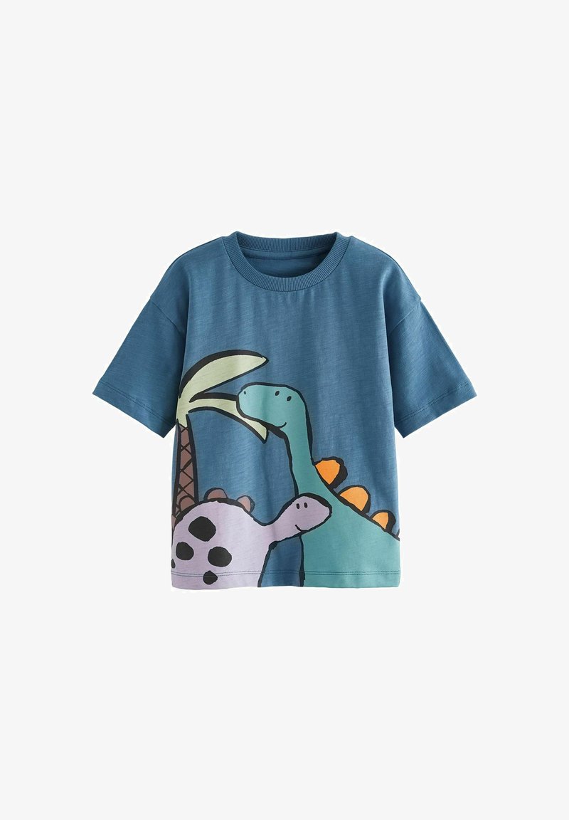 Next SHORT SLEEVE CHARACTER - T-Shirt print - blue