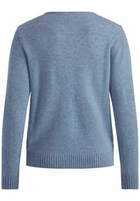 VILA VIRIL V-NECK L/S  NOOS - Stickad tröja - english manor