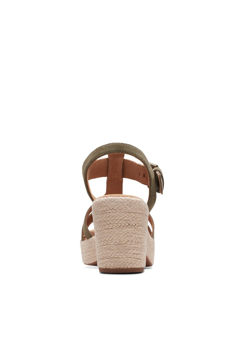 Damen Halbschuhe | Clarks MARITSA Keilsandalette green/grün - NB64384 Damen Halbschuhe | Clarks MARITSA Keilsandalette green/grün - NB64384