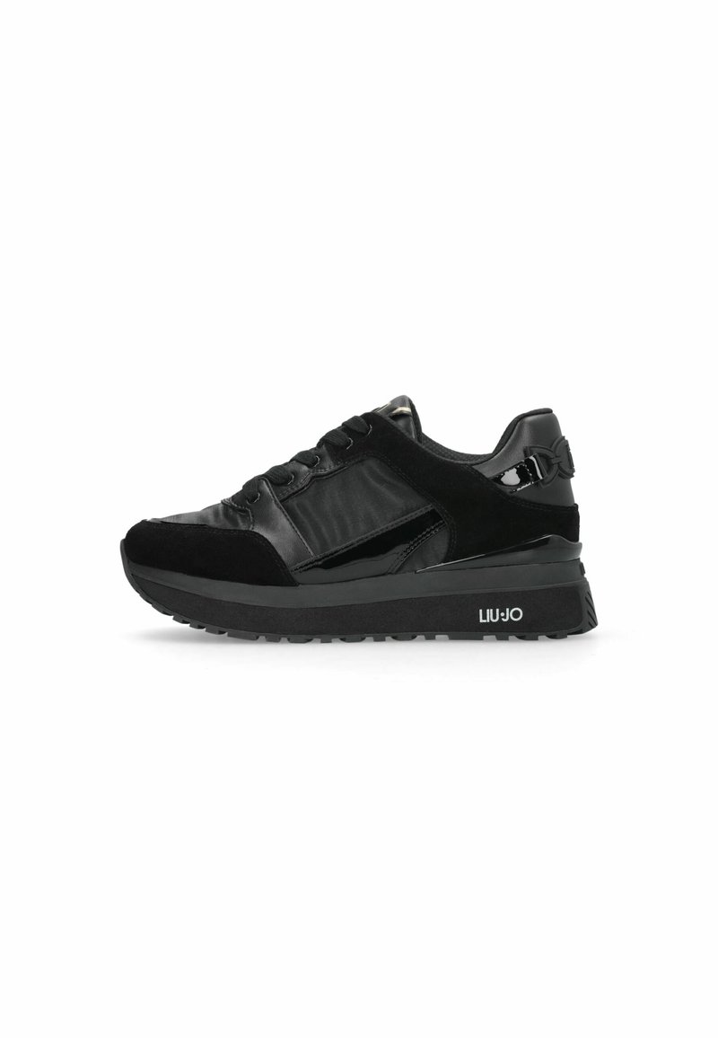 lage sneakers liu jo sneakers zwart