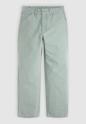 Levi's® Workwear, 568® LOOSE STRAIGHT CARPENTER - Loose Jeans - duo fade canvas chinois green x wood ash canvas