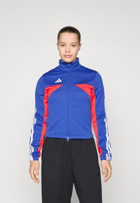 adidas Sportswear TIRO  - Casaco de treino - semi lucid blue/pure ruby/white