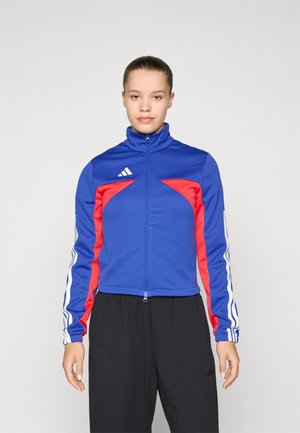 adidas Sportswear TIRO  - Training jacket - semi lucid blue/pure ruby/white
