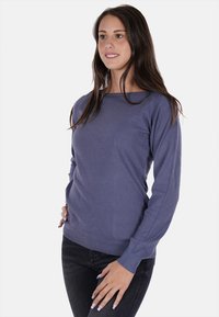 Yes Zee MAGLIONE - Felpa - blu chiaro