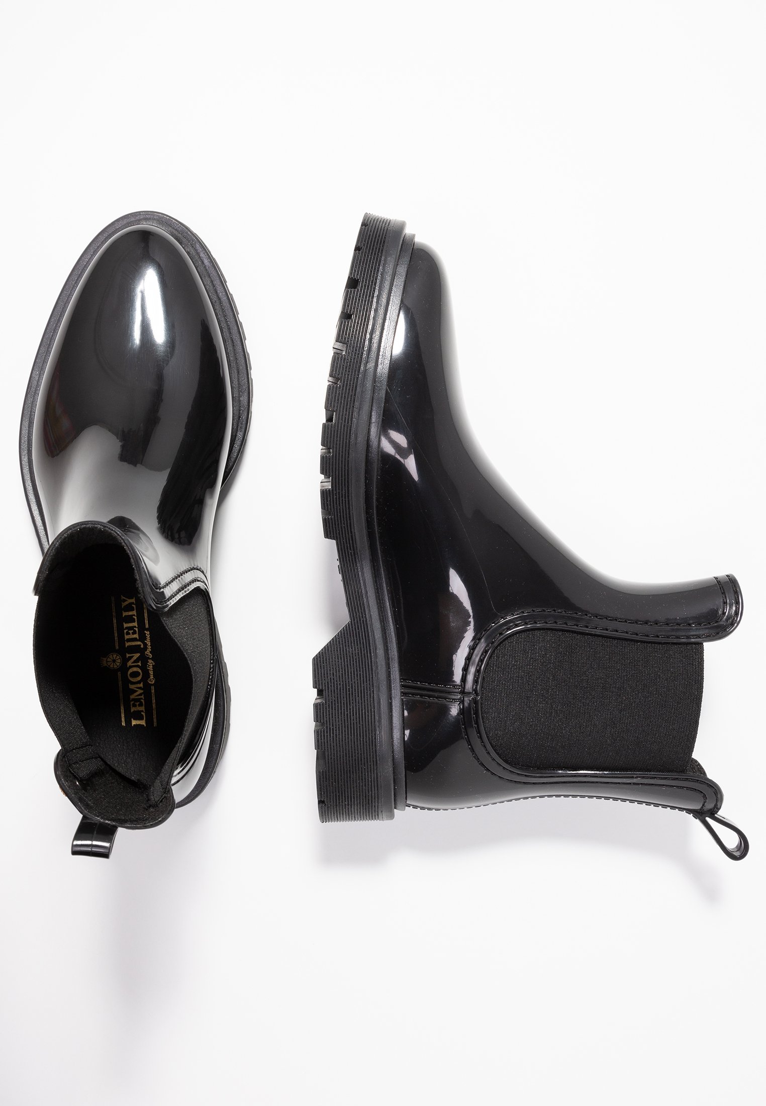 LEMON JELLY BLOCK Gummistövlar blacksvart Zalando.se LEMON JELLY SOLYN Gummistövlar black Zalando.se