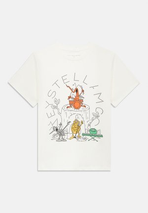 T-shirt con stampa - ivory