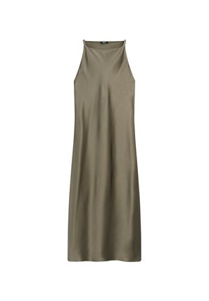Massimo Dutti, SATIN MIDI DRESS - Robe de jour - green