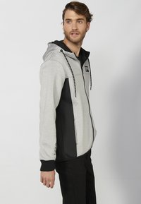 Koroshi Užtrauktuku užsegamas treningas - gris claro vigoré   light grey vigoré