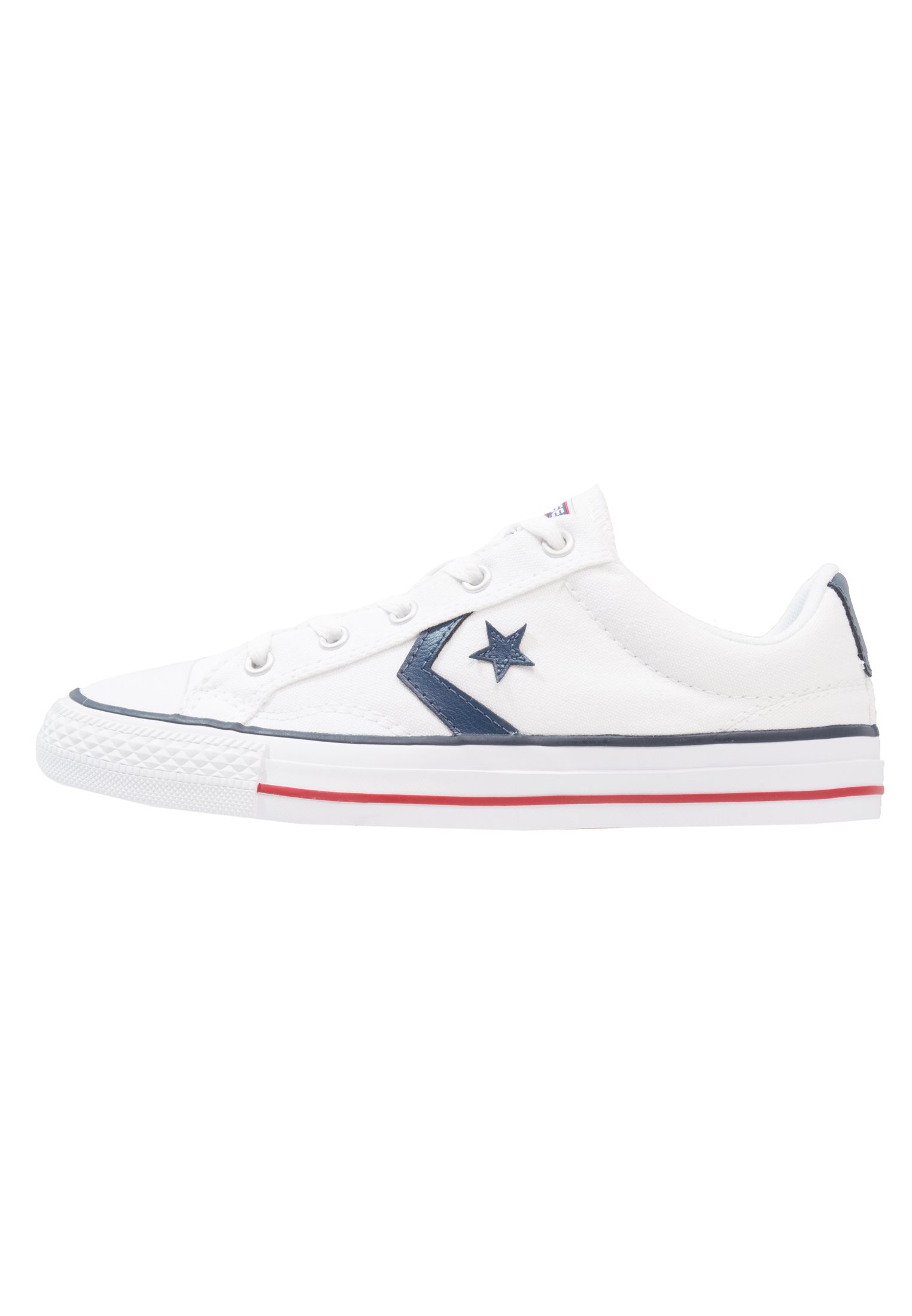 Converse Star Player Ox Sneaker Low White Navy Weiss Zalando De