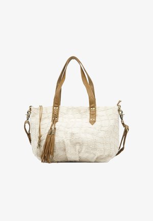 Mila Louise, NICOLE XS - SAC CABAS - Sac à main - ecru bronze