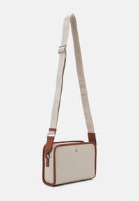 BOSS SANDY CROSSBODY - Skuldertasker - open white