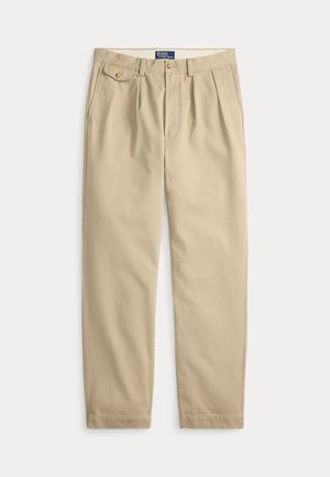 PLEATED - Chinos - washed classic khaki