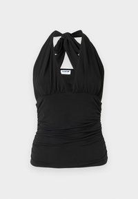 NMBELLA HALTERNECK  - Linne - black