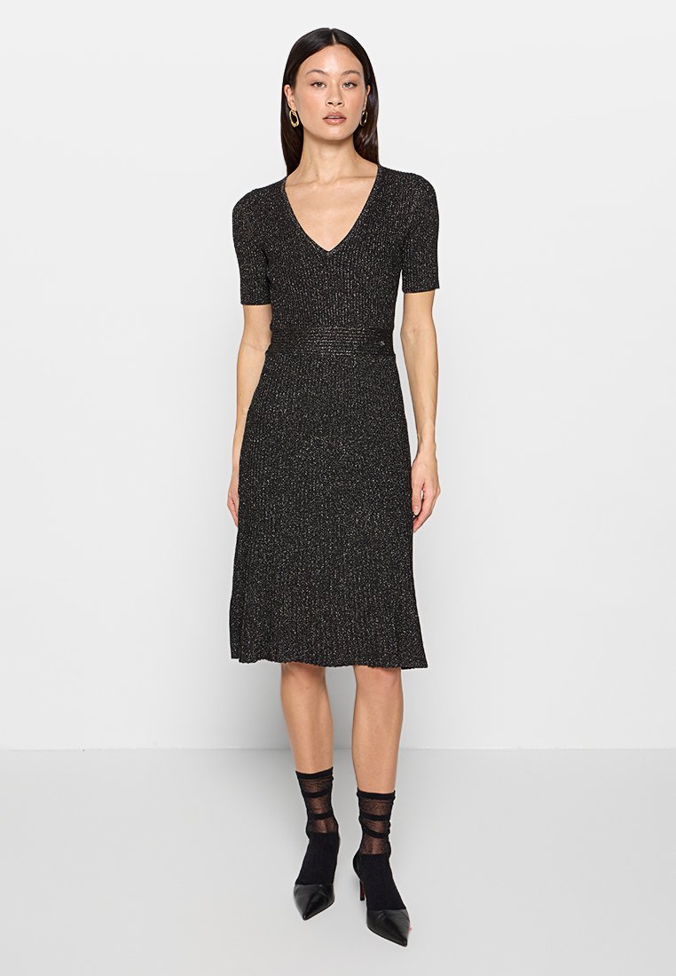 Karl Lagerfeld Gebreide jurk zwart