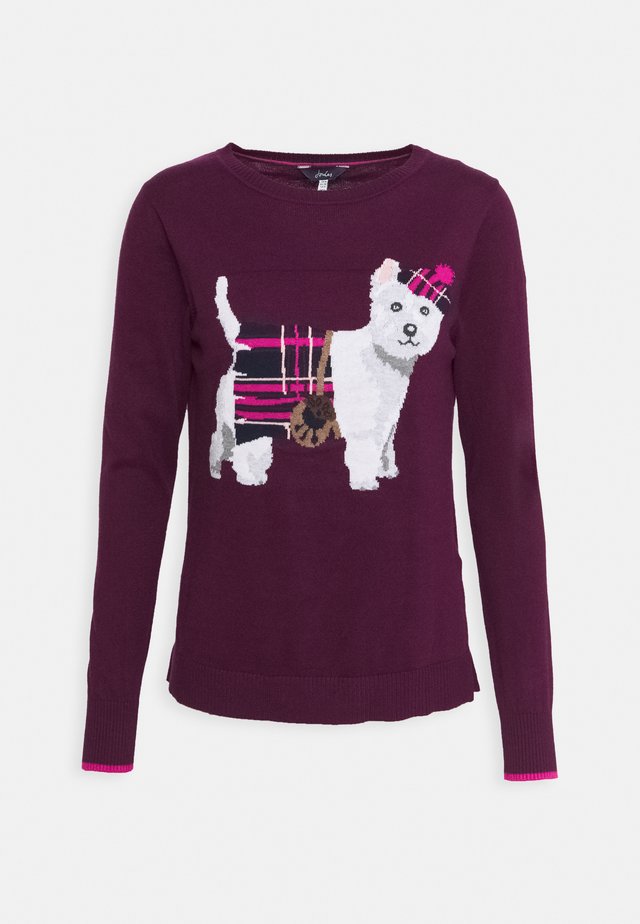 MIRANDA - Jumper - purple dog