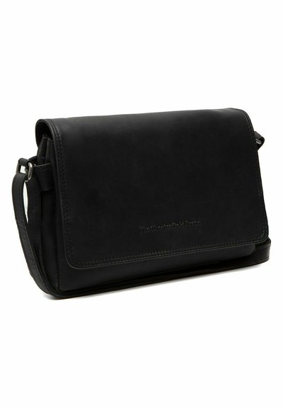 Topshop - Sheena - Borsa da spalla soffice nera con bottone