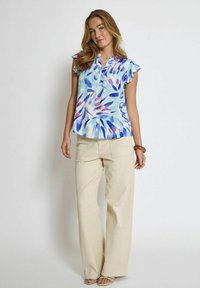 Desires MACIE  SLEEVE - Blouse - p blue print